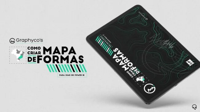 Capa do e-book Como criar Mapa de Formas para usar no Power BI
