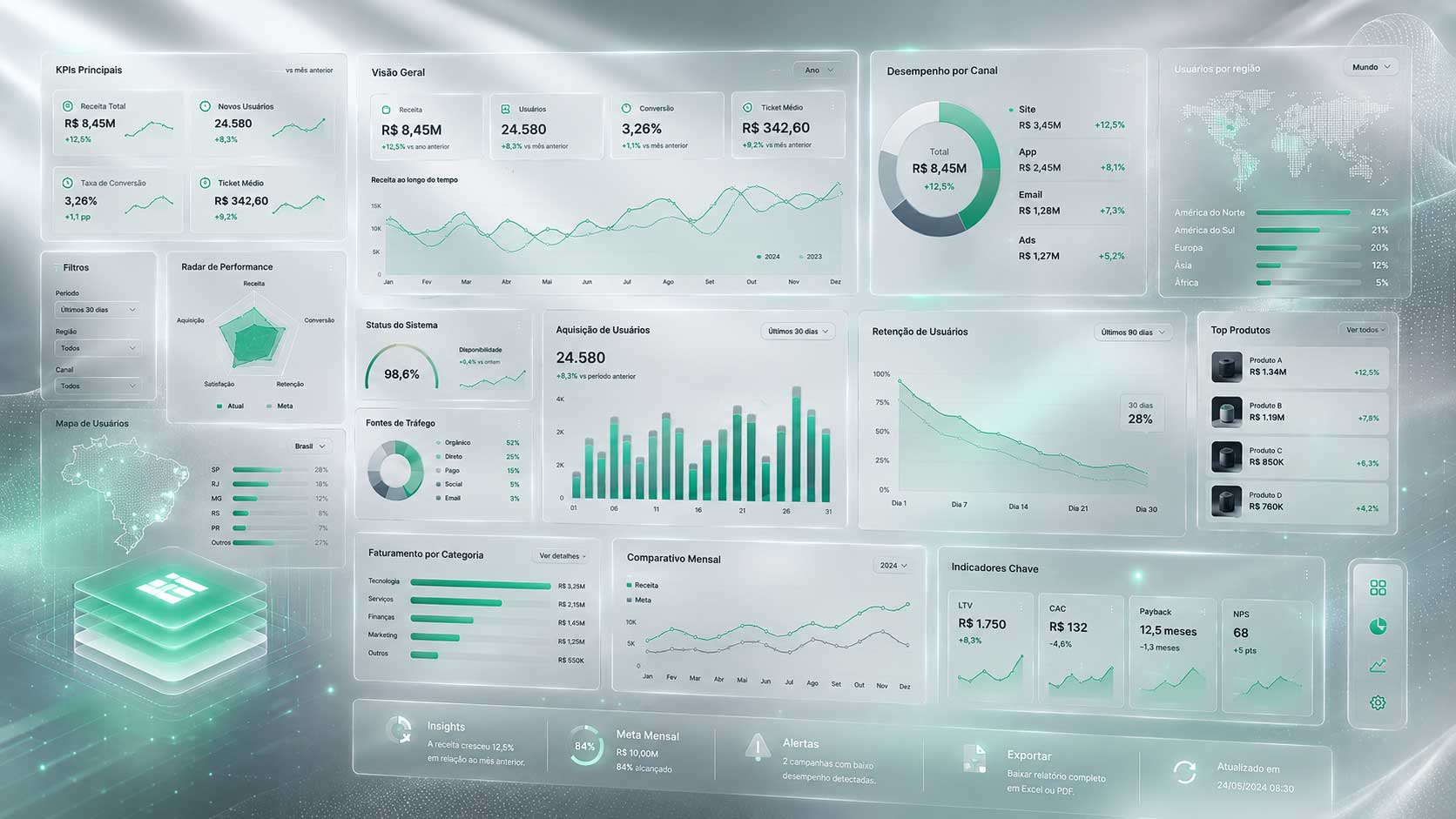 Projeto de Design de Dashboards